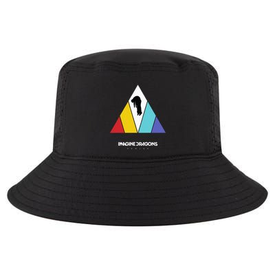 Triangle Logo Black Cool Comfort Performance Bucket Hat