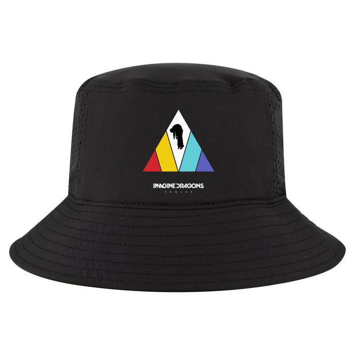 Triangle Logo Black Cool Comfort Performance Bucket Hat