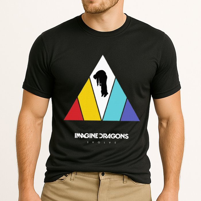 Triangle Logo Black Cooling Performance Crew T-Shirt