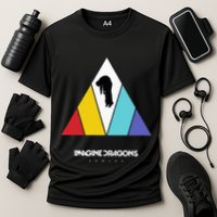 Triangle Logo Black Cooling Performance Crew T-Shirt