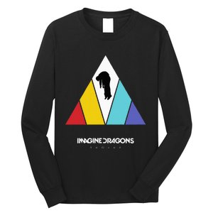 Triangle Logo Black Long Sleeve Shirt