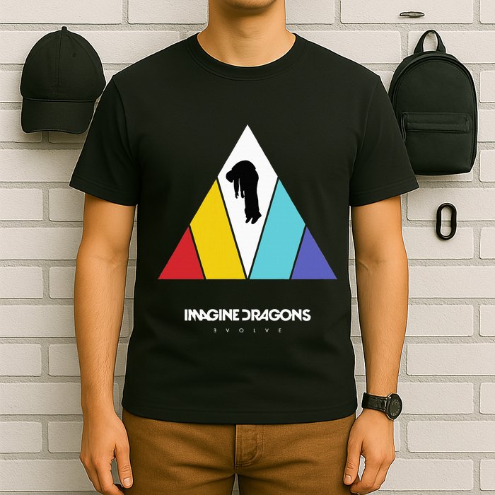 Triangle Logo Black T-Shirt