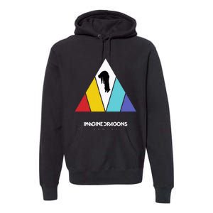 Triangle Logo Black Premium Hoodie