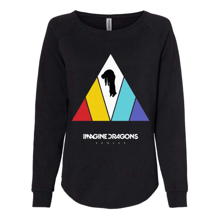 Triangle Logo Black Womens California Wash Sweatshirt