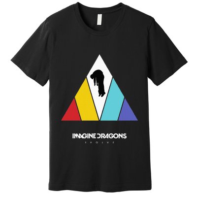 Triangle Logo Black Premium T-Shirt