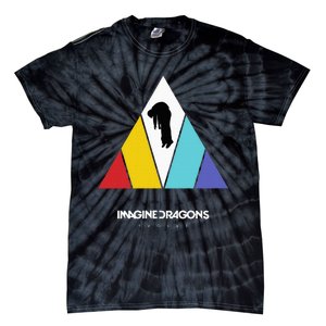 Triangle Logo Black Tie-Dye T-Shirt