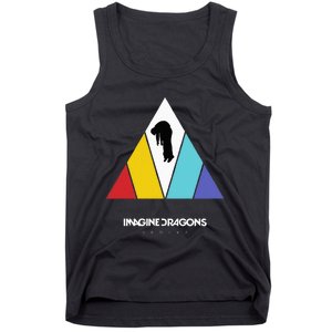 Triangle Logo Black Tank Top