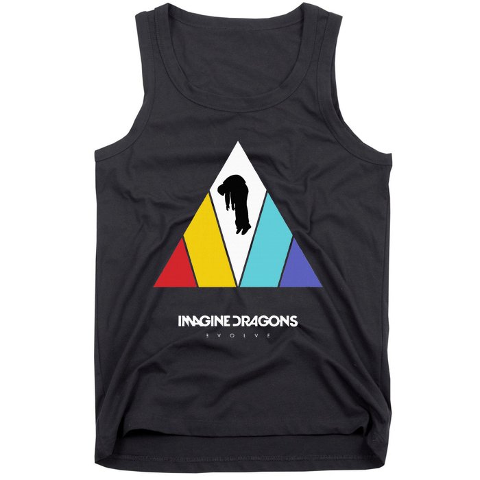 Triangle Logo Black Tank Top