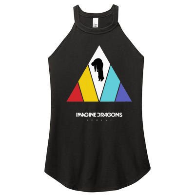 Triangle Logo Black Women’s Perfect Tri Rocker Tank