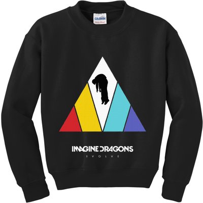 Triangle Logo Black Kids Sweatshirt