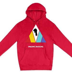 Triangle Logo Black Premium Pullover Hoodie