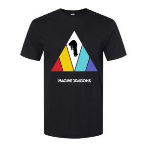 Triangle Logo Black Softstyle CVC T-Shirt