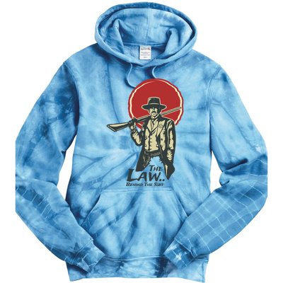 The Law Behind The Suit Retro Cowboy Tie Dye Hoodie