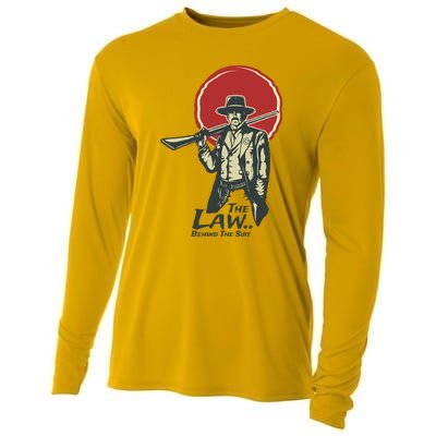 The Law Behind The Suit Retro Cowboy Cooling Performance Long Sleeve Crew