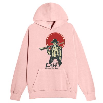 The Law Behind The Suit Retro Cowboy Urban Pullover Hoodie