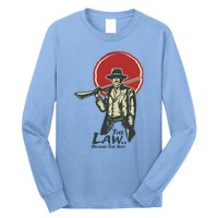 The Law Behind The Suit Retro Cowboy Long Sleeve Shirt