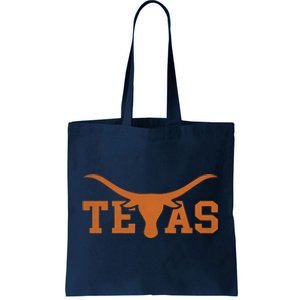 Texas Longhorn Bull Texas Cowboy Tote Bag