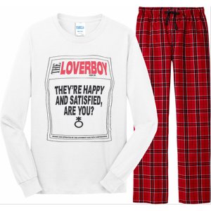 The Lover Boy They’re Happy And Satisfied Are You Long Sleeve Pajama Set