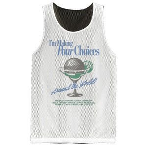 The Lost Bros IM Making Your Choices Around The World Mesh Reversible Basketball Jersey Tank