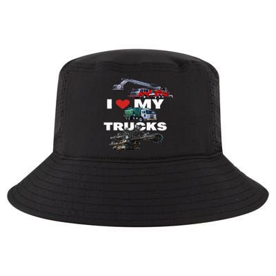 Truck Lovers Born To Truck Driving Passion Cool Comfort Performance Bucket Hat