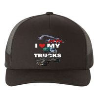 Truck Lovers Born To Truck Driving Passion Yupoong Adult 5-Panel Trucker Hat