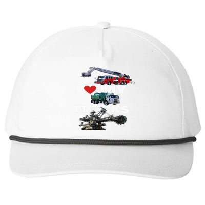 Truck Lovers Born To Truck Driving Passion Snapback Five-Panel Rope Hat