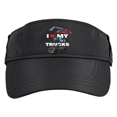 Truck Lovers Born To Truck Driving Passion Adult Drive Performance Visor