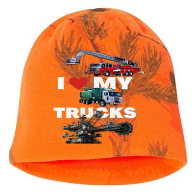 Truck Lovers Born To Truck Driving Passion Kati - Camo Knit Beanie