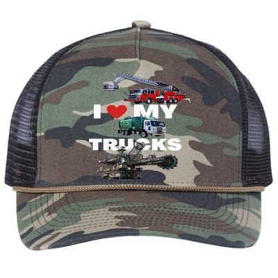 Truck Lovers Born To Truck Driving Passion Retro Rope Trucker Hat Cap