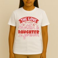 The Love Between Mother And Daughter Is Forever T-Shirt