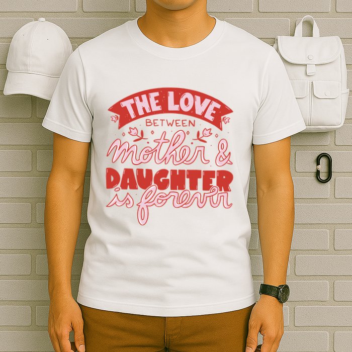 The Love Between Mother And Daughter Is Forever T-Shirt