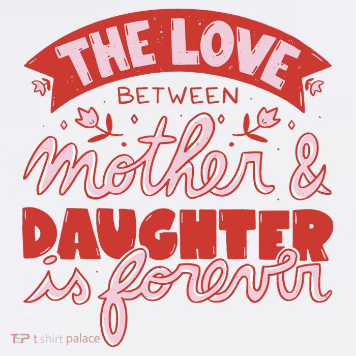 The Love Between Mother And Daughter Is Forever Flatbill Hat
