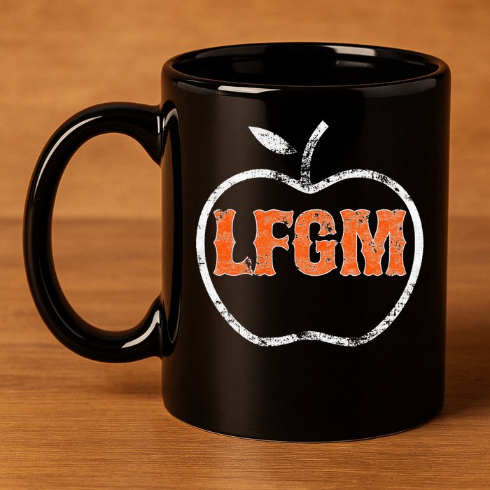 The LFGM Baseball 11oz C Handle Ceramic Mug