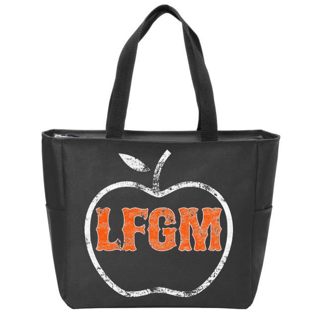 The LFGM Baseball Zip Tote Bag