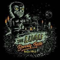 The Luau Beverly Hills California Vintage Tiki Bar Kids T-Shirt