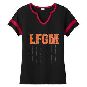 The LFGM Baseball Ladies Halftime Notch Neck Tee