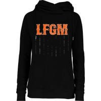 The LFGM Baseball Womens Funnel Neck Pullover Hood