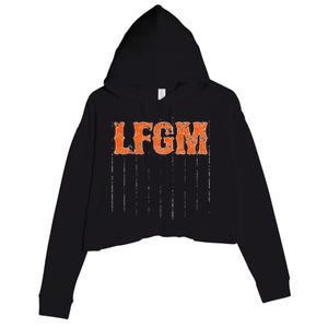 The LFGM Baseball Crop Fleece Hoodie