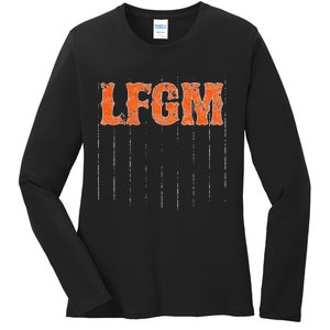 The LFGM Baseball Ladies Long Sleeve Shirt