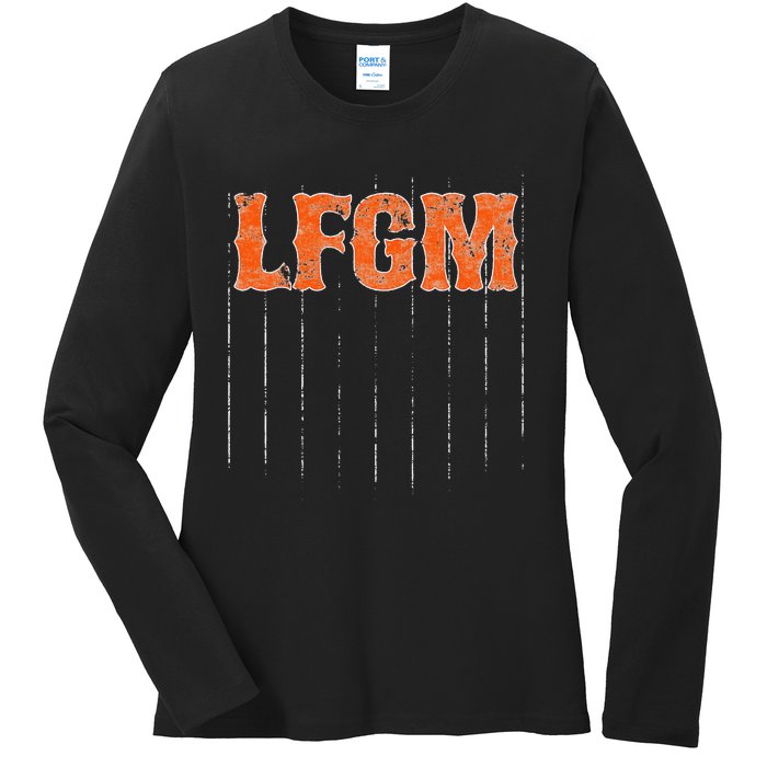 The LFGM Baseball Ladies Long Sleeve Shirt