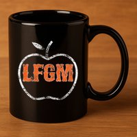 The Lfgm Baseball 11oz C Handle Ceramic Mug