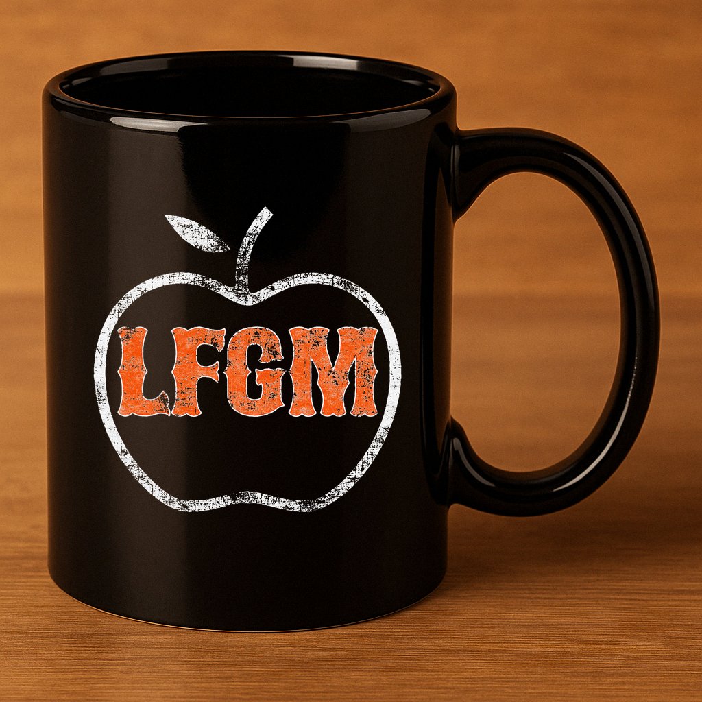 The Lfgm Baseball 11oz C Handle Ceramic Mug