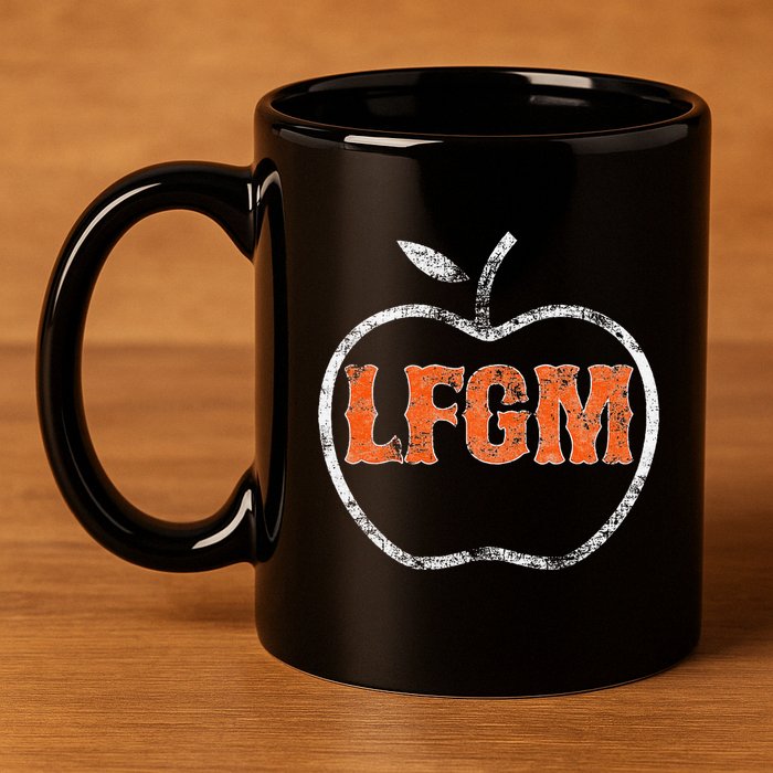 The Lfgm Baseball 11oz C Handle Ceramic Mug