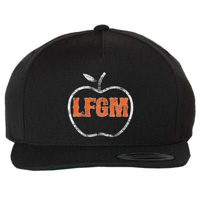 The Lfgm Baseball Wool Snapback Cap