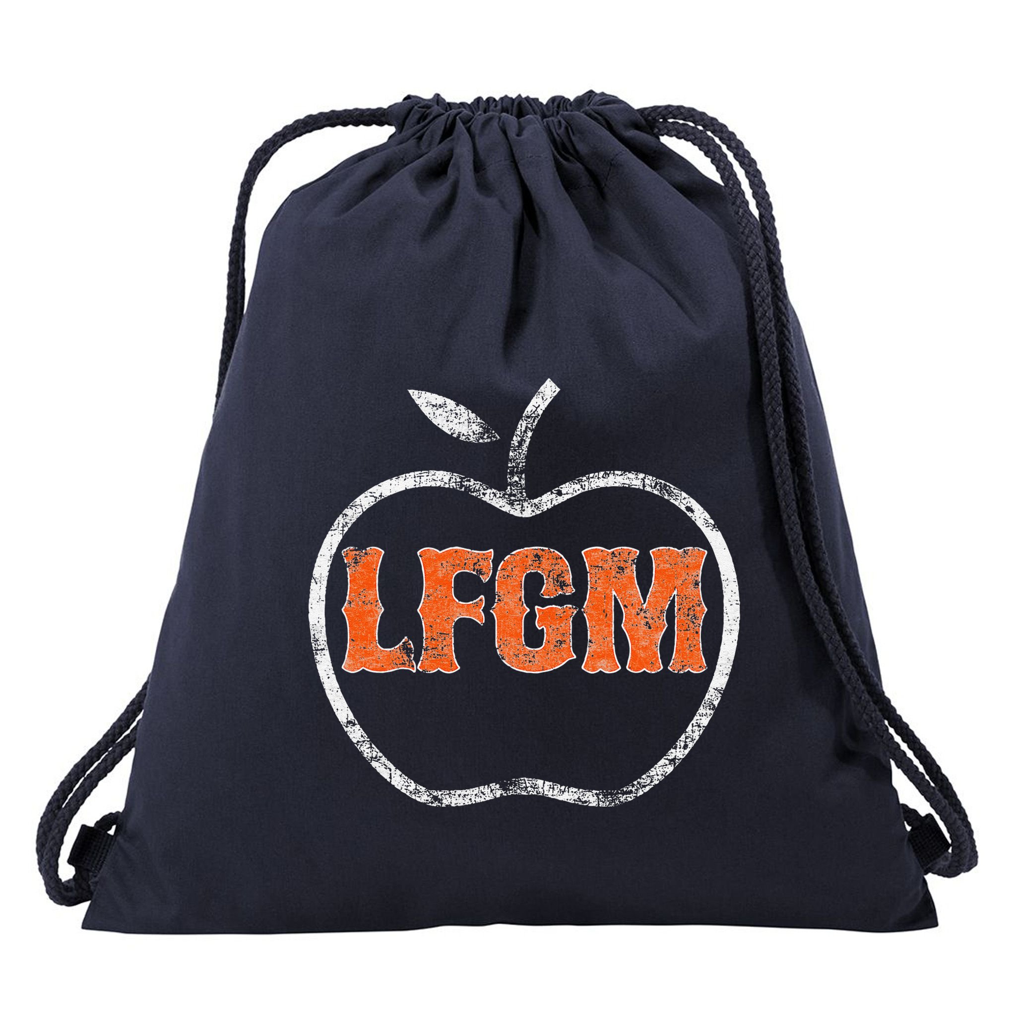 The Lfgm Baseball Drawstring Bag
