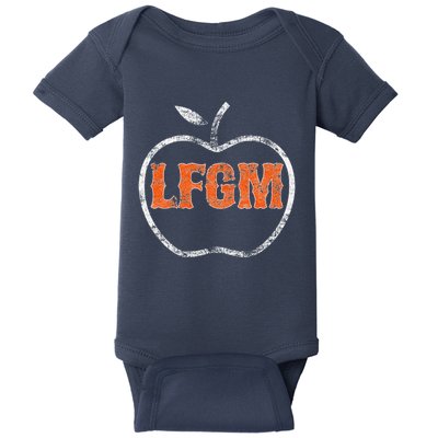 The Lfgm Baseball Baby Bodysuit