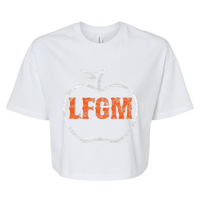 The Lfgm Baseball Bella+Canvas Jersey Crop Tee