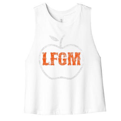 The Lfgm Baseball Women's Racerback Cropped Tank