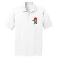 The Law Behind The Suit Retro Cowboy Funny Gift PosiCharge RacerMesh Polo