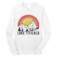 Titicaca Lake Bolivia Vintage Bolivian Souvenir Long Sleeve Shirt